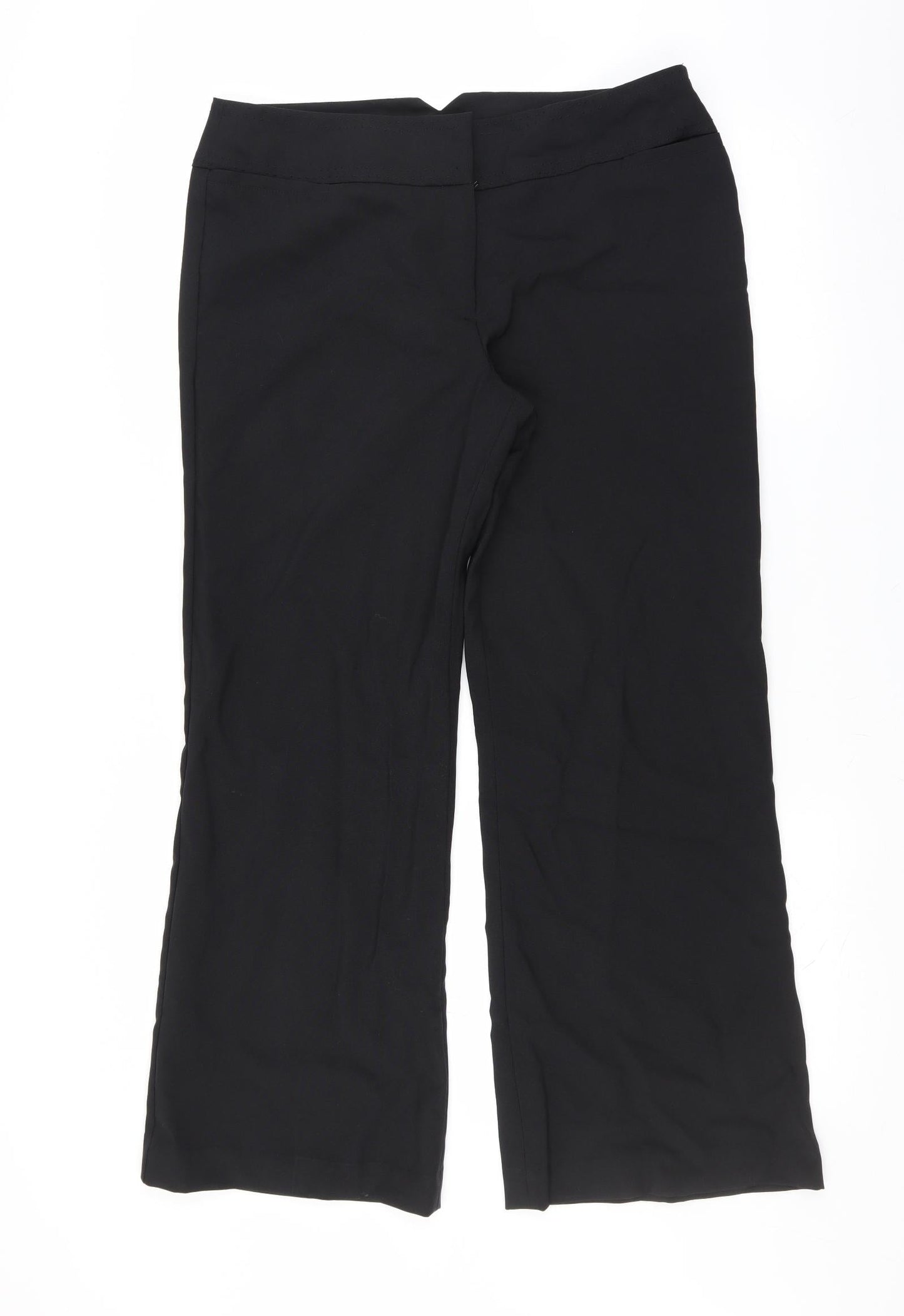 Primark Womens Black   Trousers  Size 14 L28 in