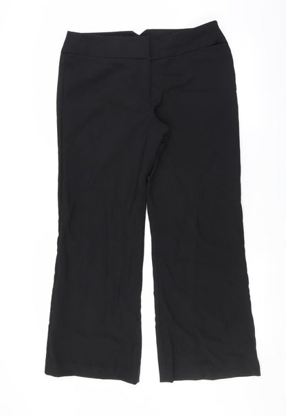 Primark Womens Black   Trousers  Size 14 L28 in