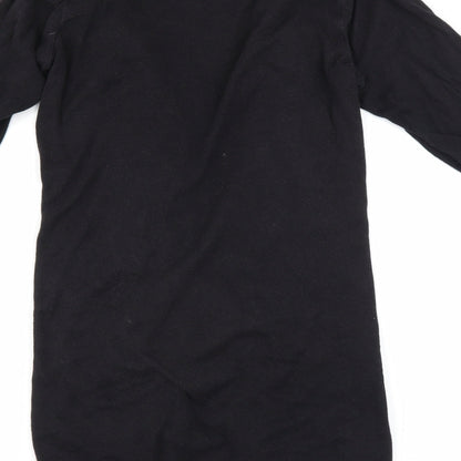 George Womens Black   Cardigan Jumper Size 12  - Ruffle Detail