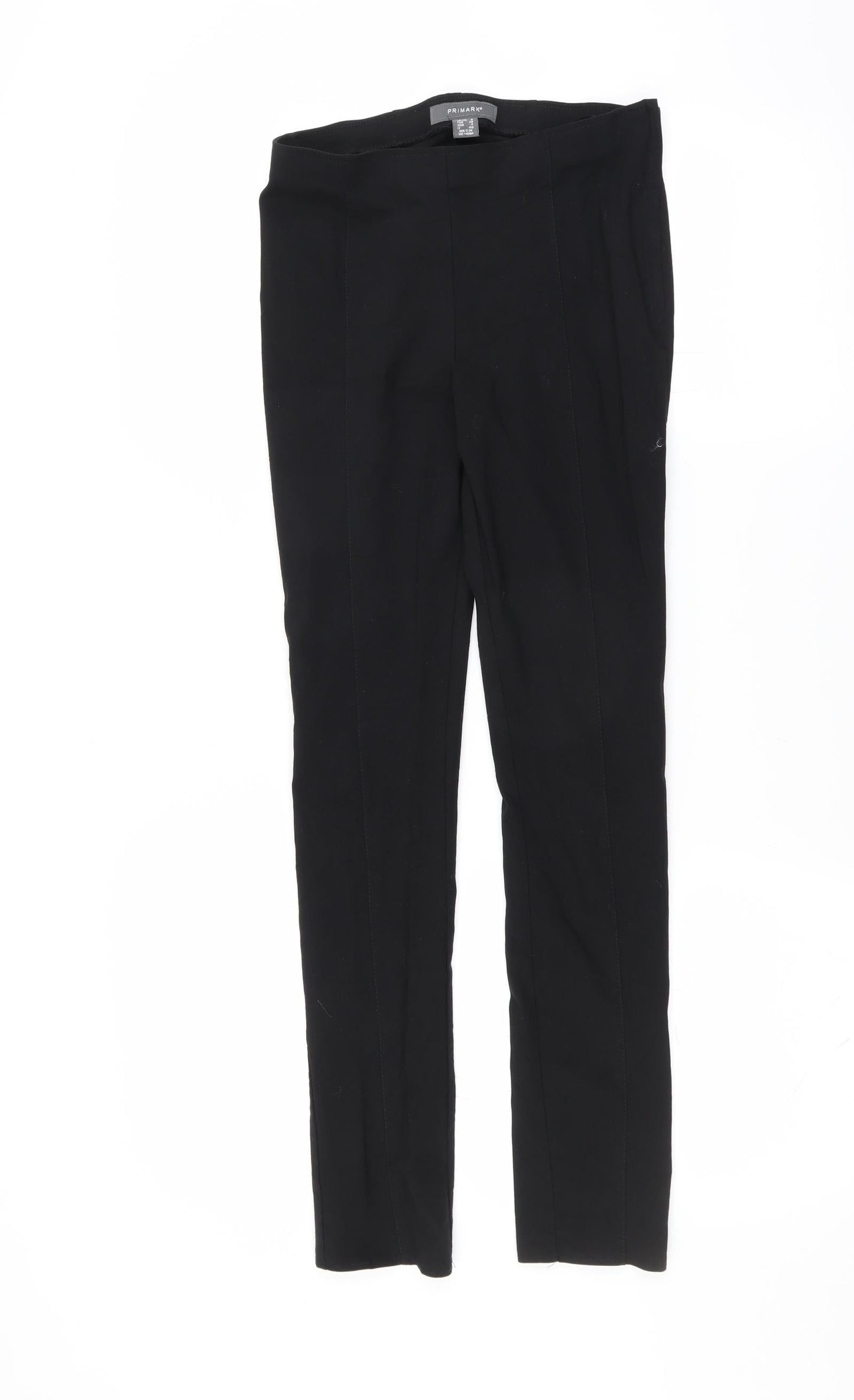 Primark Womens Black   Trousers  Size 8 L27 in