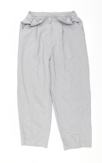 Womens UK Size 14 Slimma Regular Fit  Grey Trousers