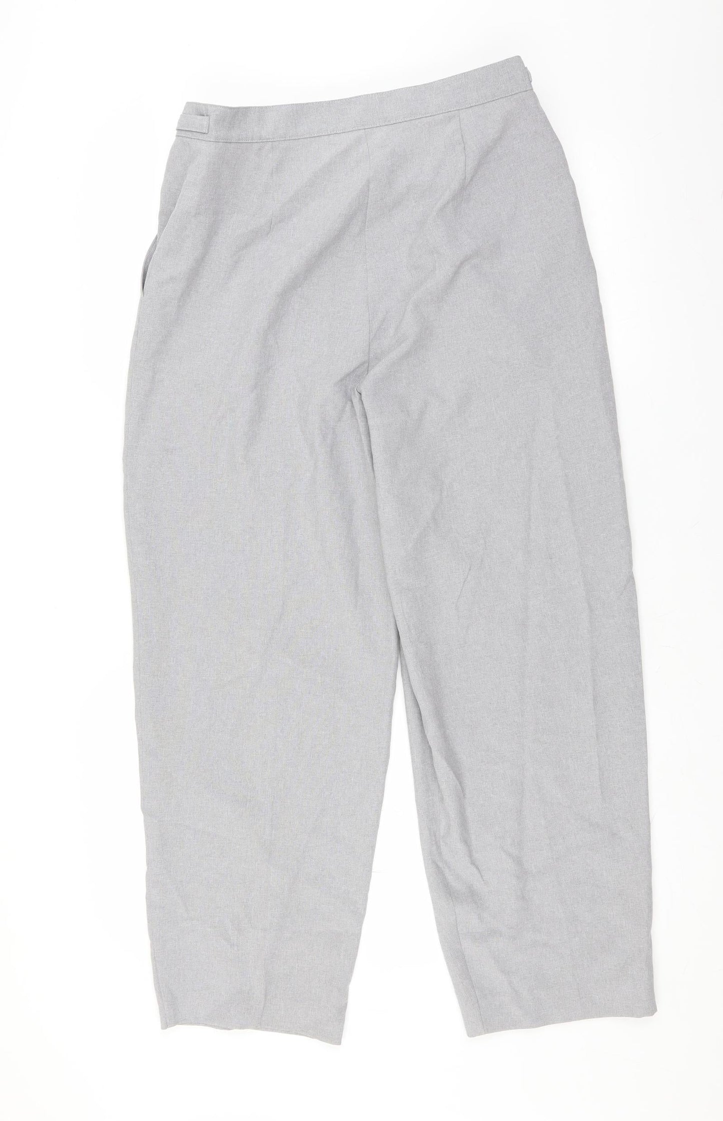 Womens UK Size 14 Slimma Regular Fit  Grey Trousers