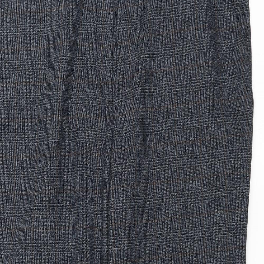 Womens UK Size 16 Marks and Spencer Regular Fit  Blue Trousers