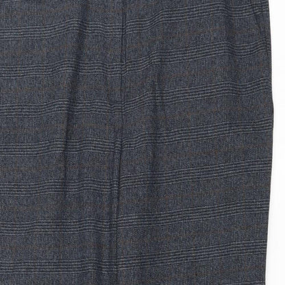 Womens UK Size 16 Marks and Spencer Regular Fit  Blue Trousers