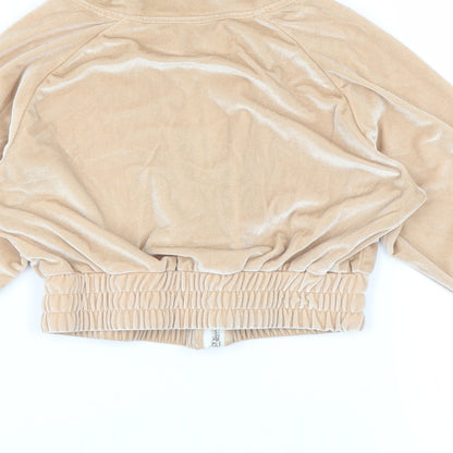 Preworn Womens Beige   Full Zip Jumper Size S  - cropped