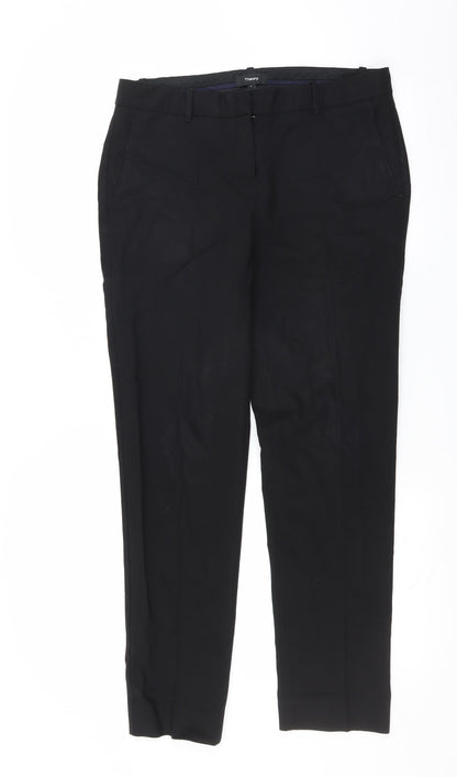 Theory Womens Black   Trousers  Size 8 L29 in