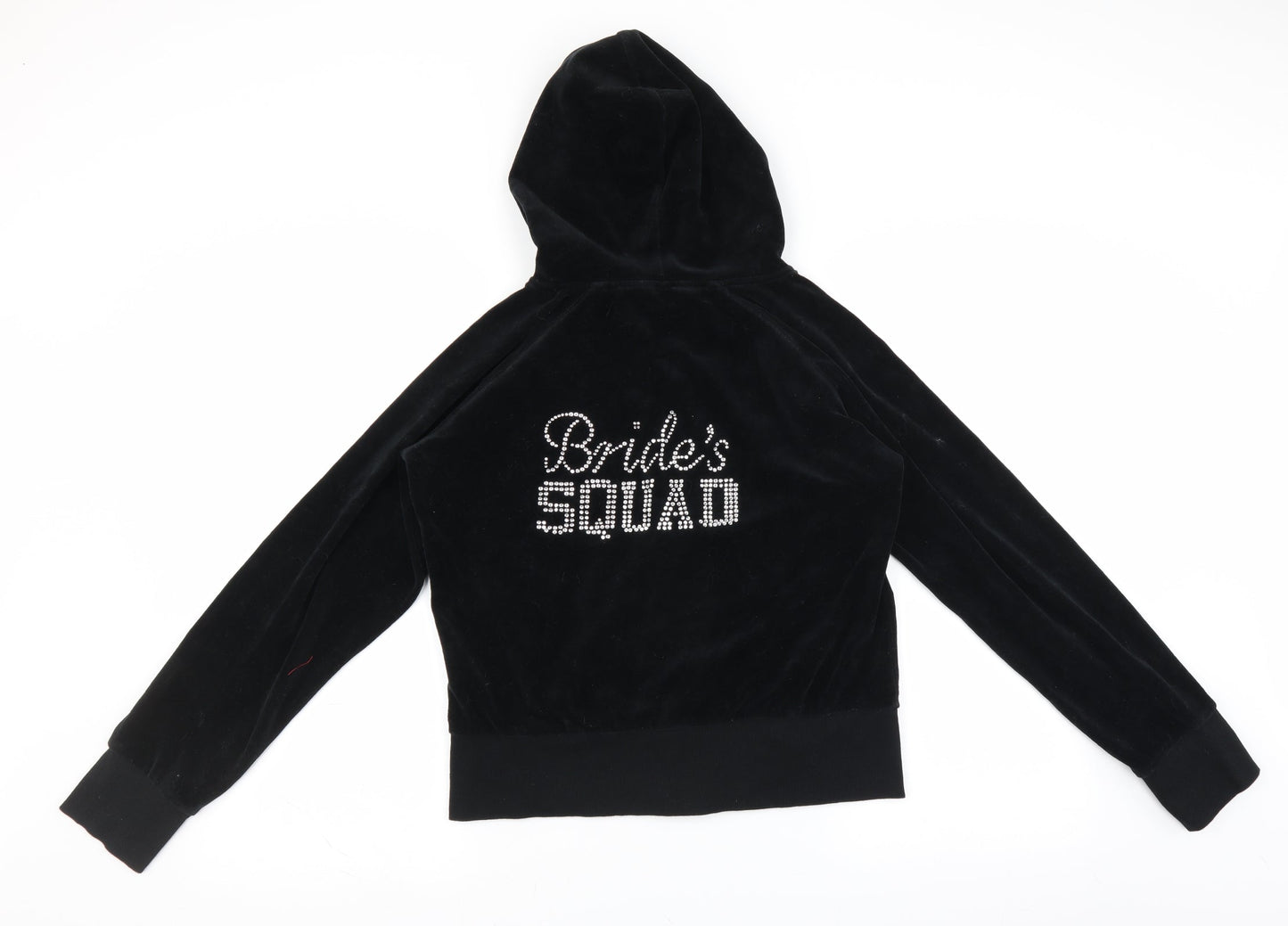Tone Sport Womens Black   Full Zip Hoodie Size L  - Bride Squad