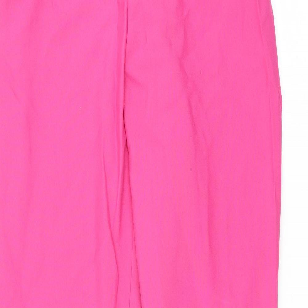 Cotton Traders Womens Pink   Trousers  Size 12 L31 in