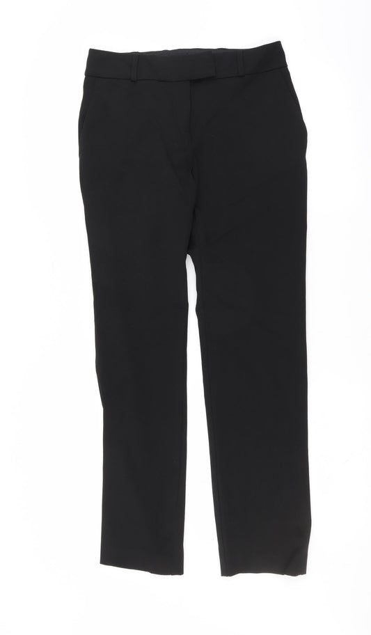 Sainsburys Womens Black   Trousers  Size 10 L30 in