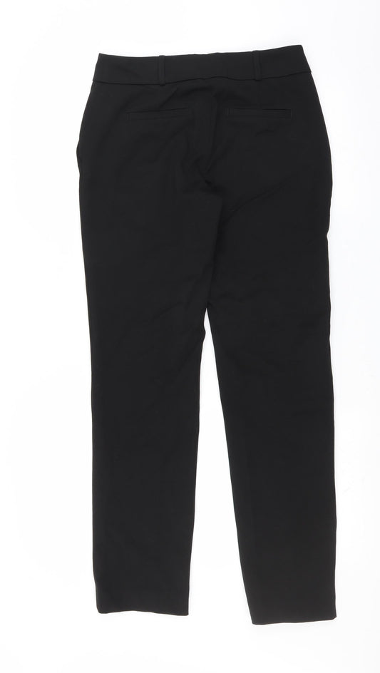 Sainsburys Womens Black   Trousers  Size 10 L30 in
