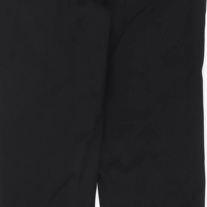 Sainsburys Womens Black   Trousers  Size 10 L30 in