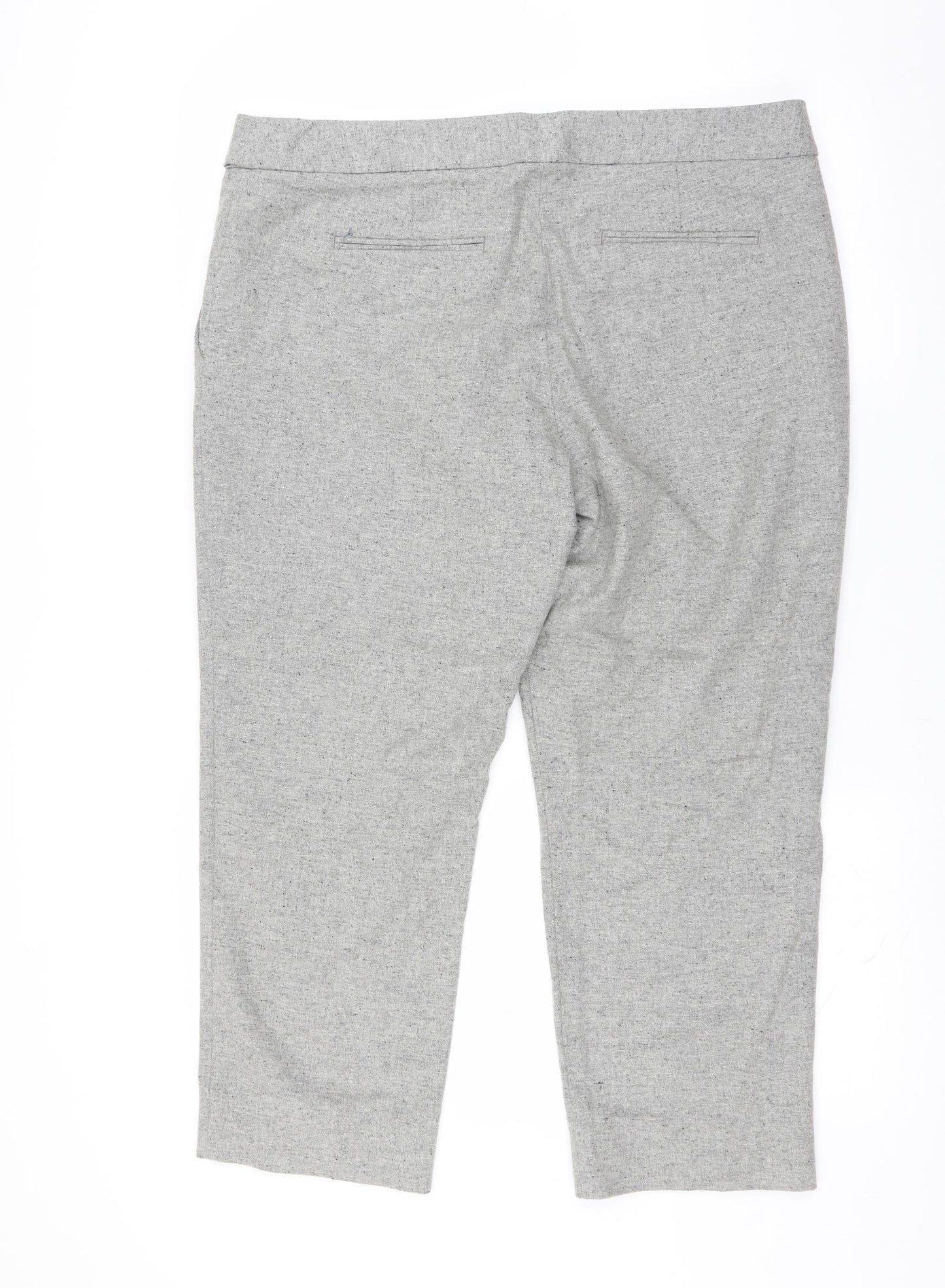 Womens UK Size 18 Marks and Spencer Regular Fit  Grey Trousers