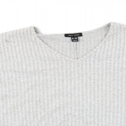 New Look Womens Grey   Pullover Jumper Size S