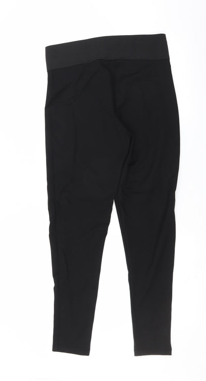 Womens UK Size 14 Marks and Spencer Extra-Slim Fit  Black Trousers
