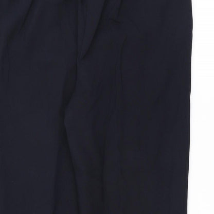 Womens UK Size 14 ISLE Regular Fit  Blue Trousers