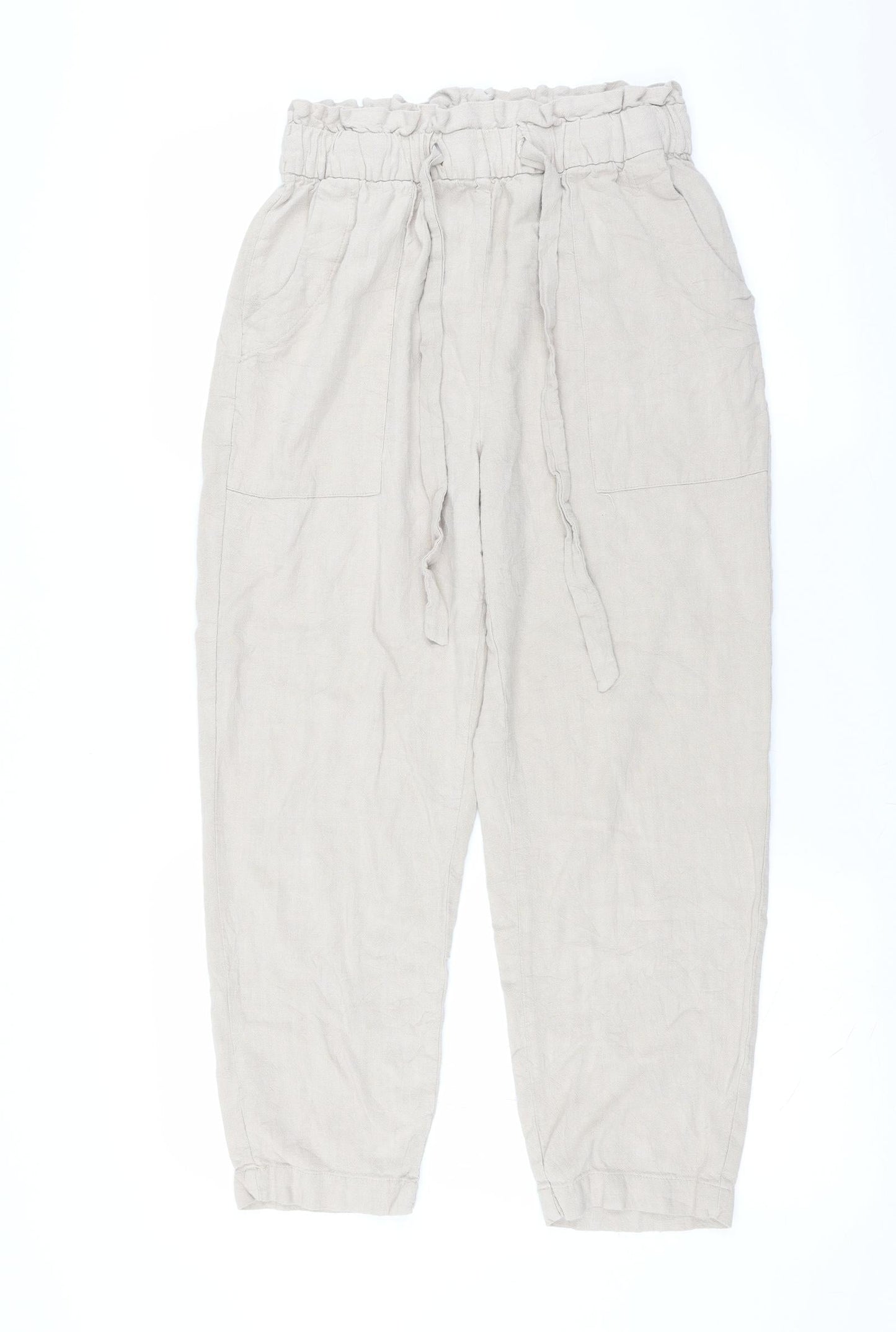 George Womens Beige   Trousers  Size 12 L26 in