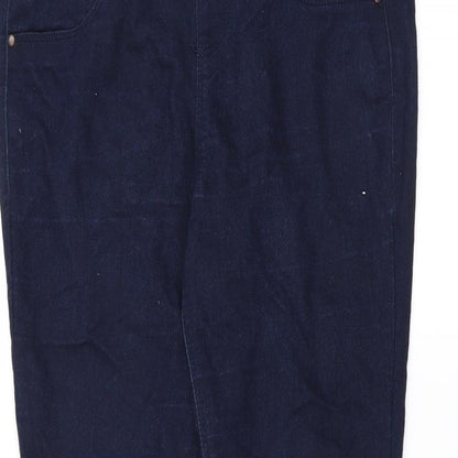 Primark Womens Blue  Denim Skinny Jeans Size 8 L30 in - super skinny