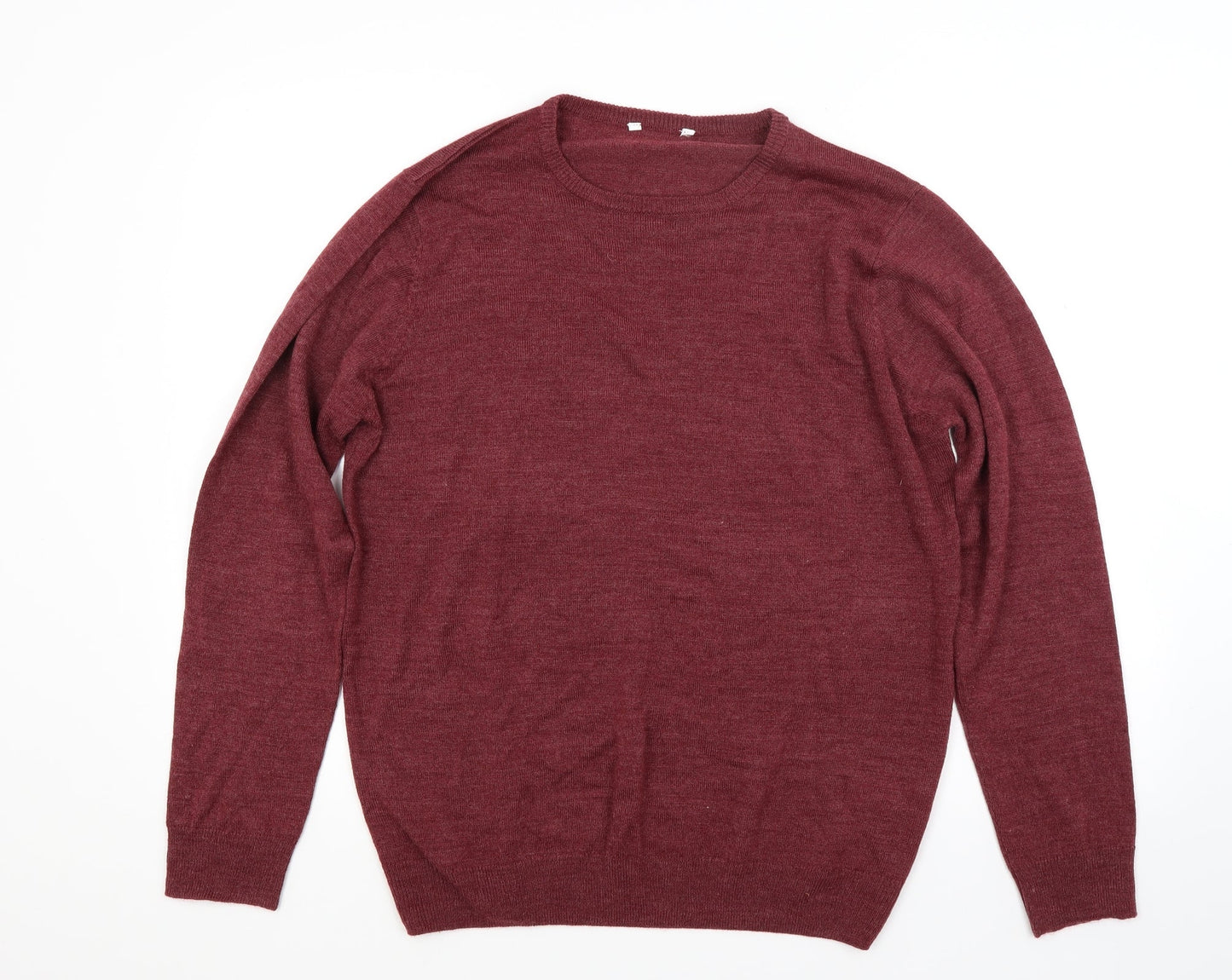 Pep & co Mens Red  Knit Pullover Jumper Size L