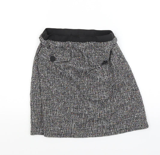 George Womens Grey   Mini Skirt Size 10