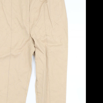 George Womens Beige   Trousers  Size 14 L25 in