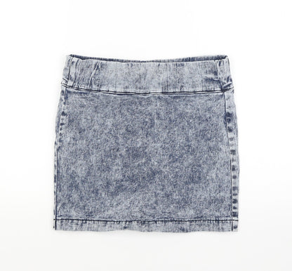 FOREVER 21 Womens Blue  Denim Mini Skirt Size S
