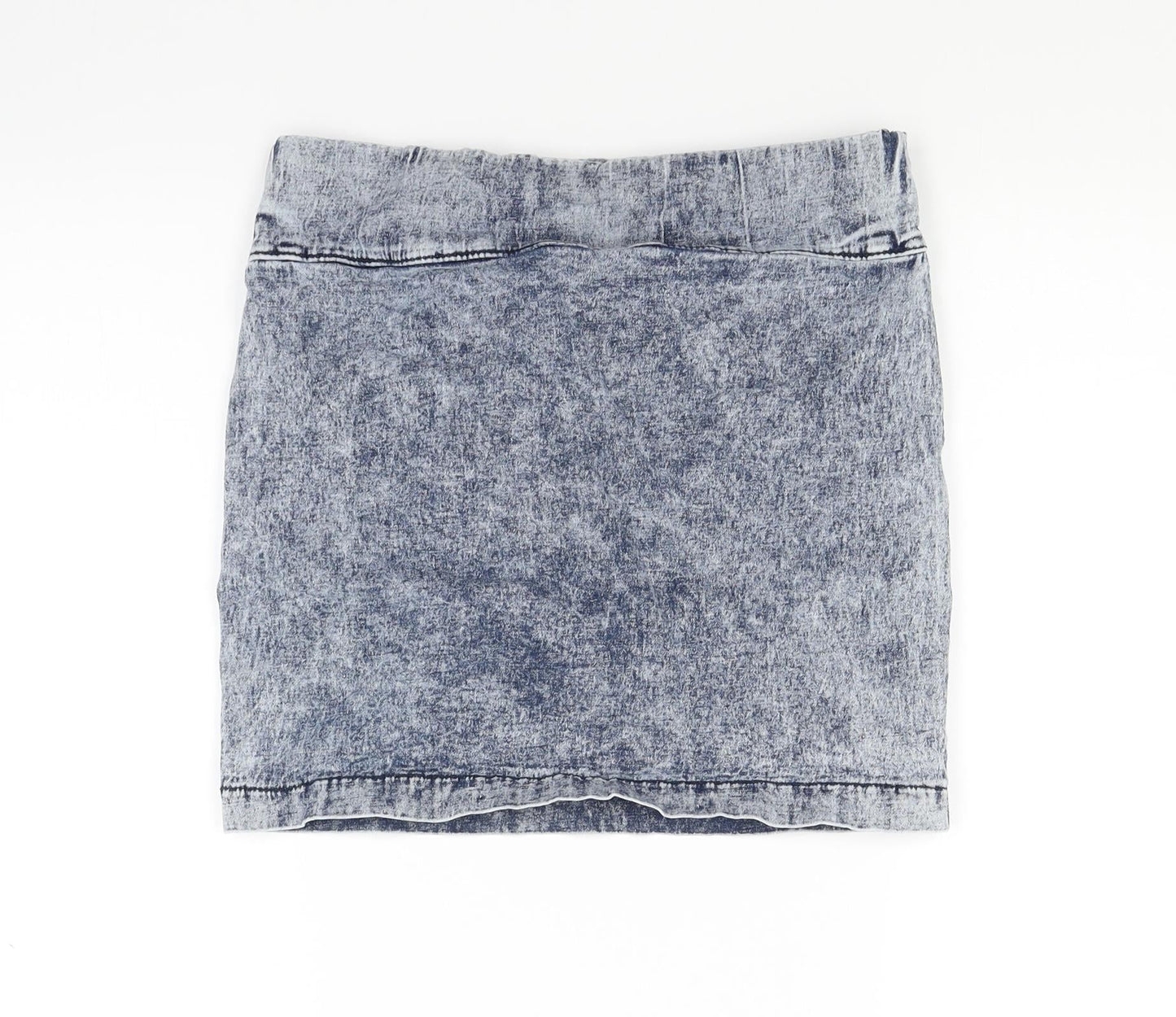 FOREVER 21 Womens Blue  Denim Mini Skirt Size S