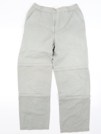 Womens UK Size 12 NEXT Regular Fit Chino Beige Trousers