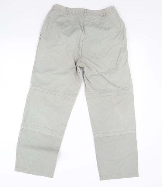 Womens UK Size 12 NEXT Regular Fit Chino Beige Trousers