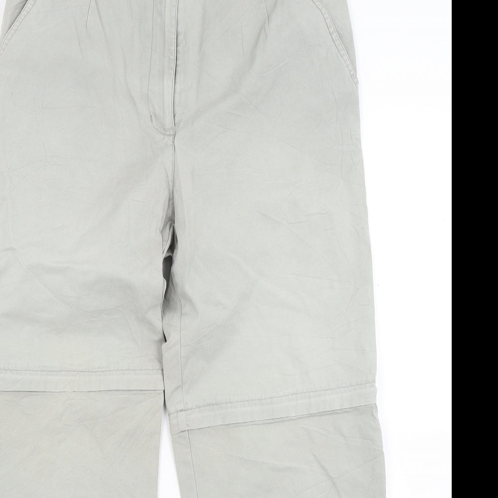 Womens UK Size 12 NEXT Regular Fit Chino Beige Trousers