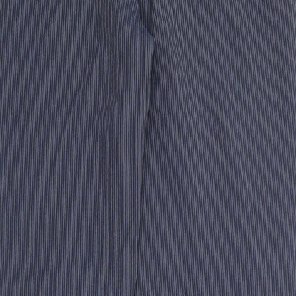 Womens UK Size 10 Etam Regular Fit  Blue Trousers