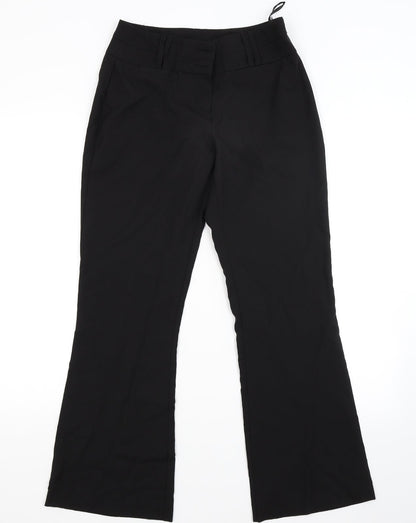 Womens UK Size 8 Dorothy Perkins Regular Fit  Black Trousers