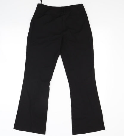 Womens UK Size 8 Dorothy Perkins Regular Fit  Black Trousers