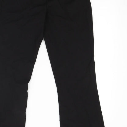 Womens UK Size 8 Dorothy Perkins Regular Fit  Black Trousers