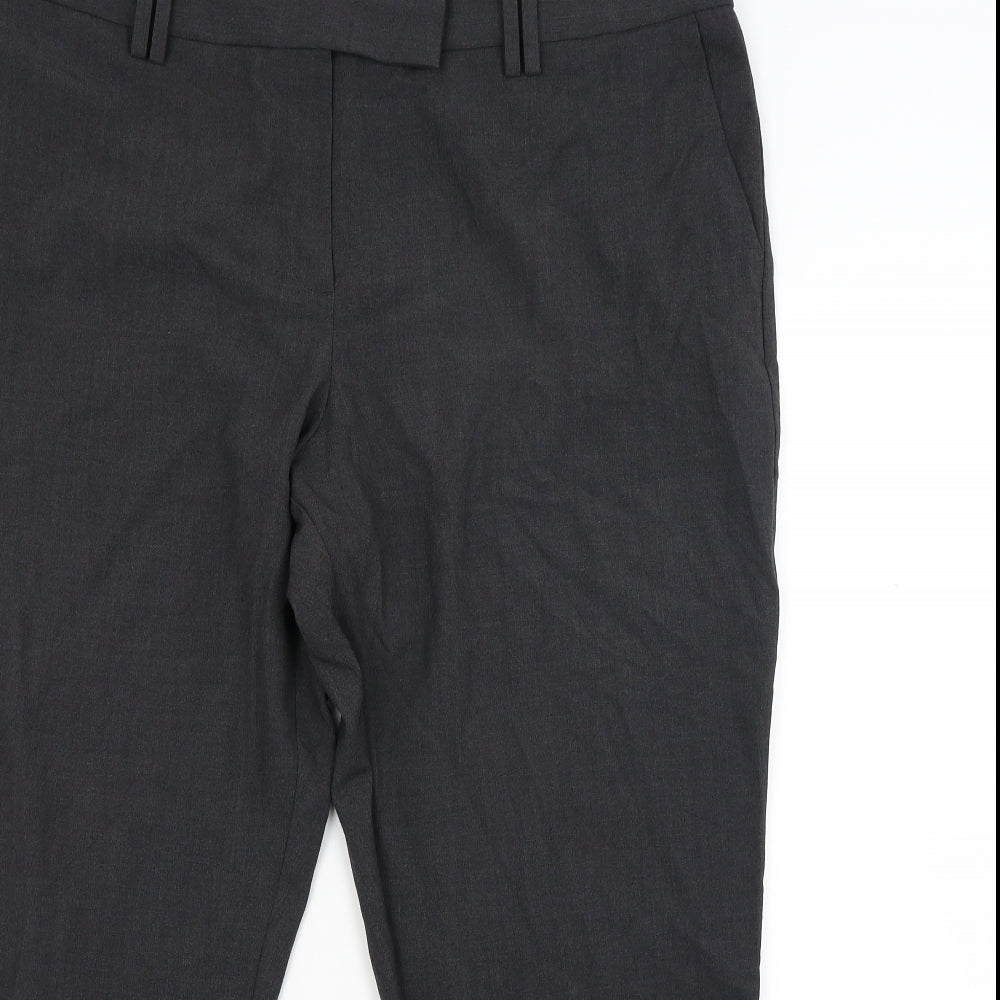 Womens UK Size 20 Marks and Spencer Regular Fit  Grey Trousers