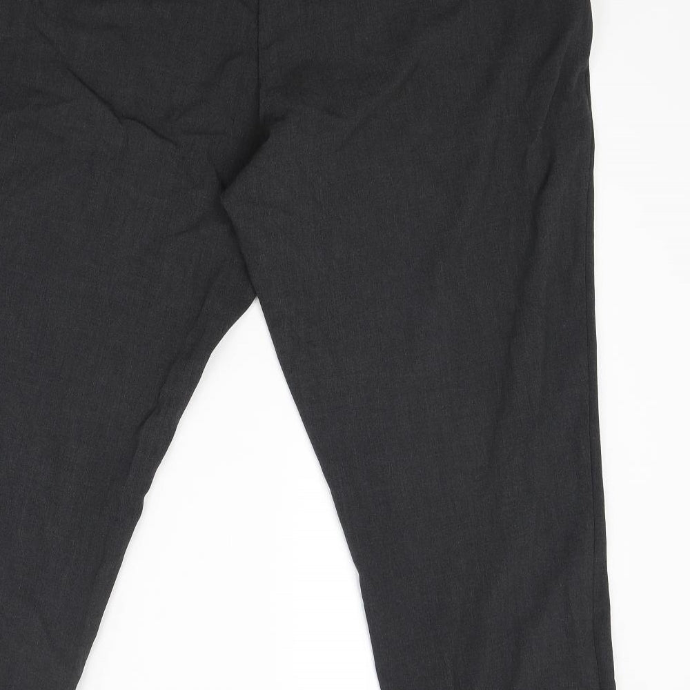 Womens UK Size 20 Marks and Spencer Regular Fit  Grey Trousers