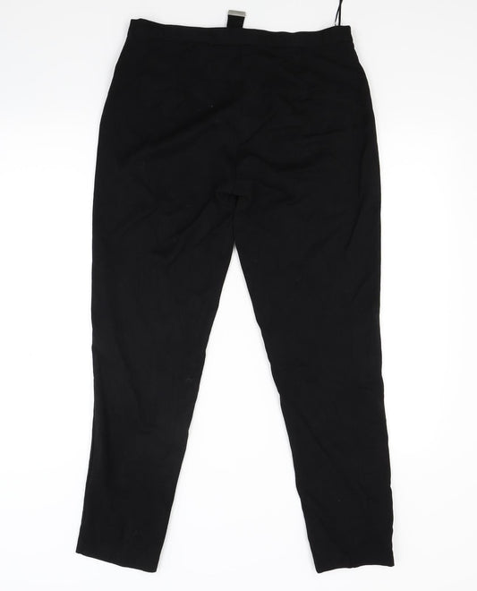 Womens UK Size 12 Klass Regular Fit  Black Trousers