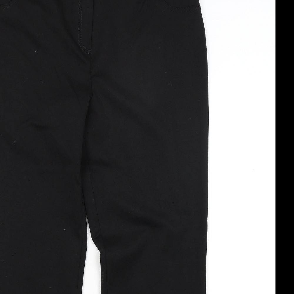 CC Womens Black   Trousers  Size 16 L27 in