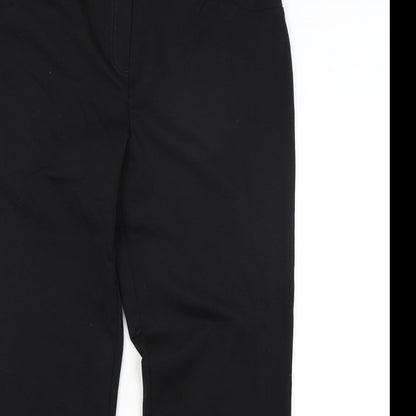 CC Womens Black   Trousers  Size 16 L27 in