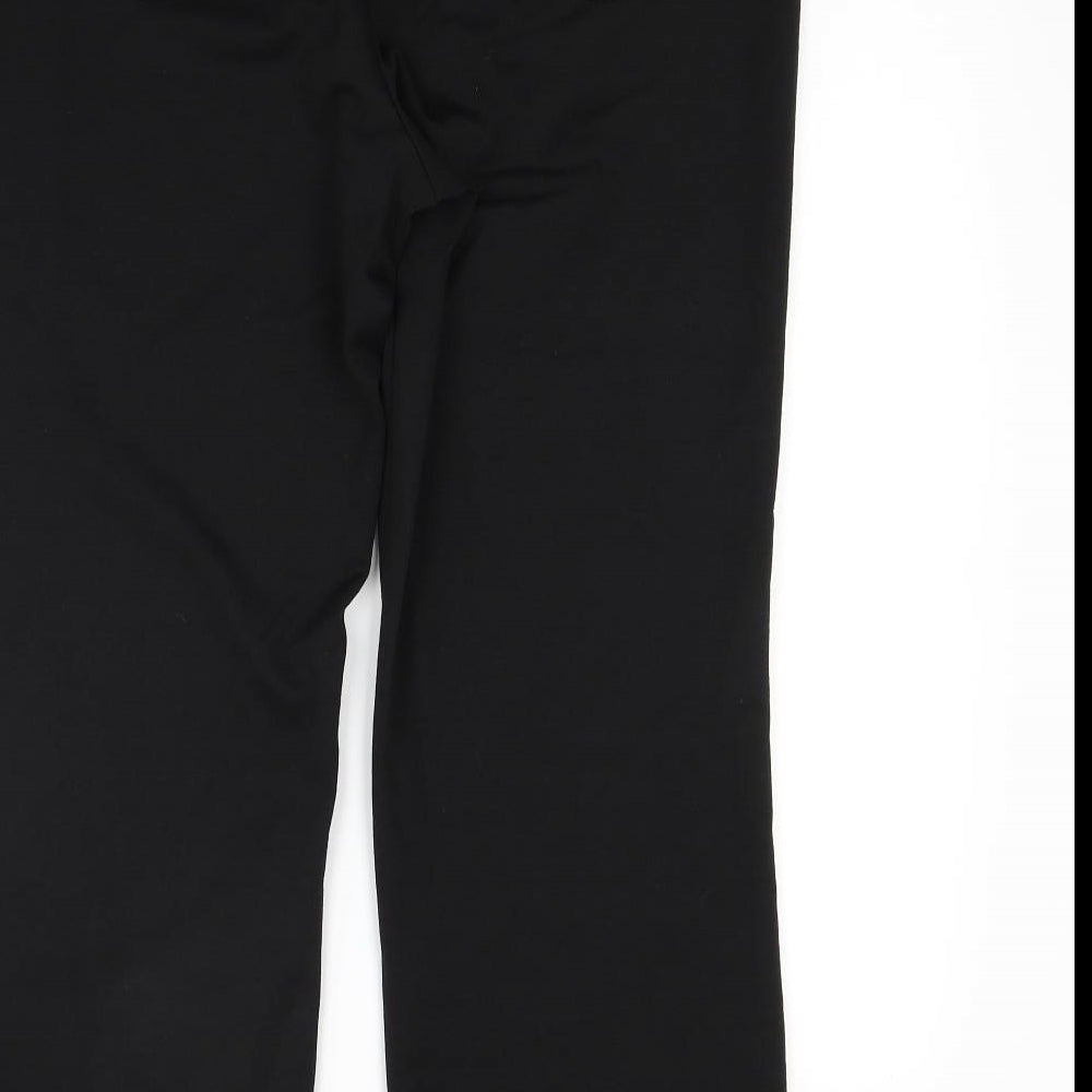 CC Womens Black   Trousers  Size 16 L27 in