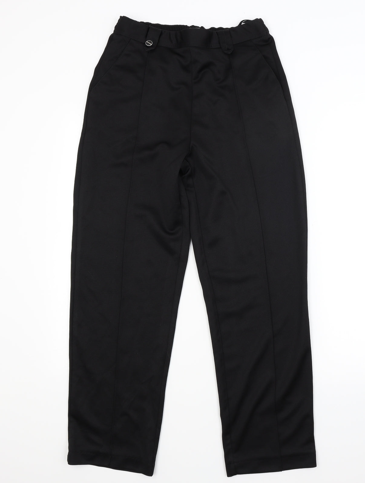 Womens UK Size 10 BM Regular Fit  Black Trousers