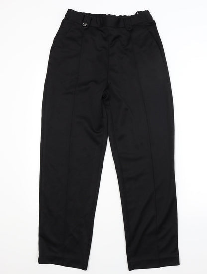 Womens UK Size 10 BM Regular Fit  Black Trousers