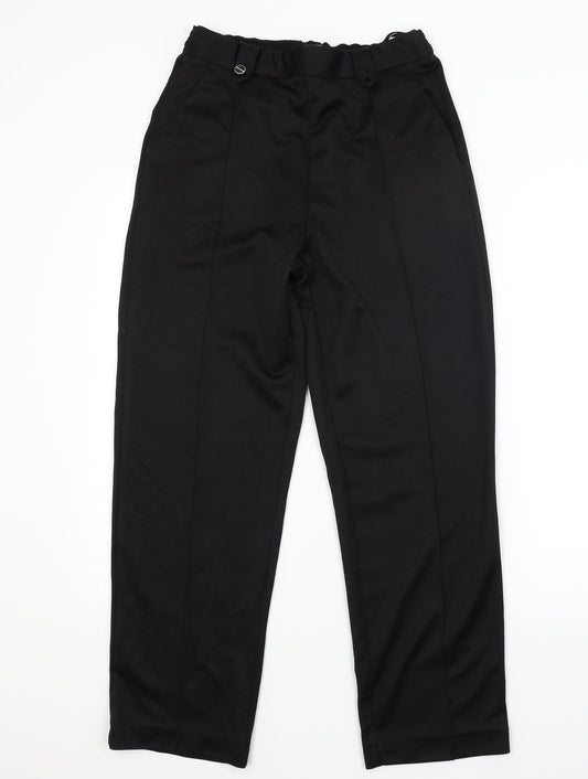 Womens UK Size 10 BM Regular Fit  Black Trousers