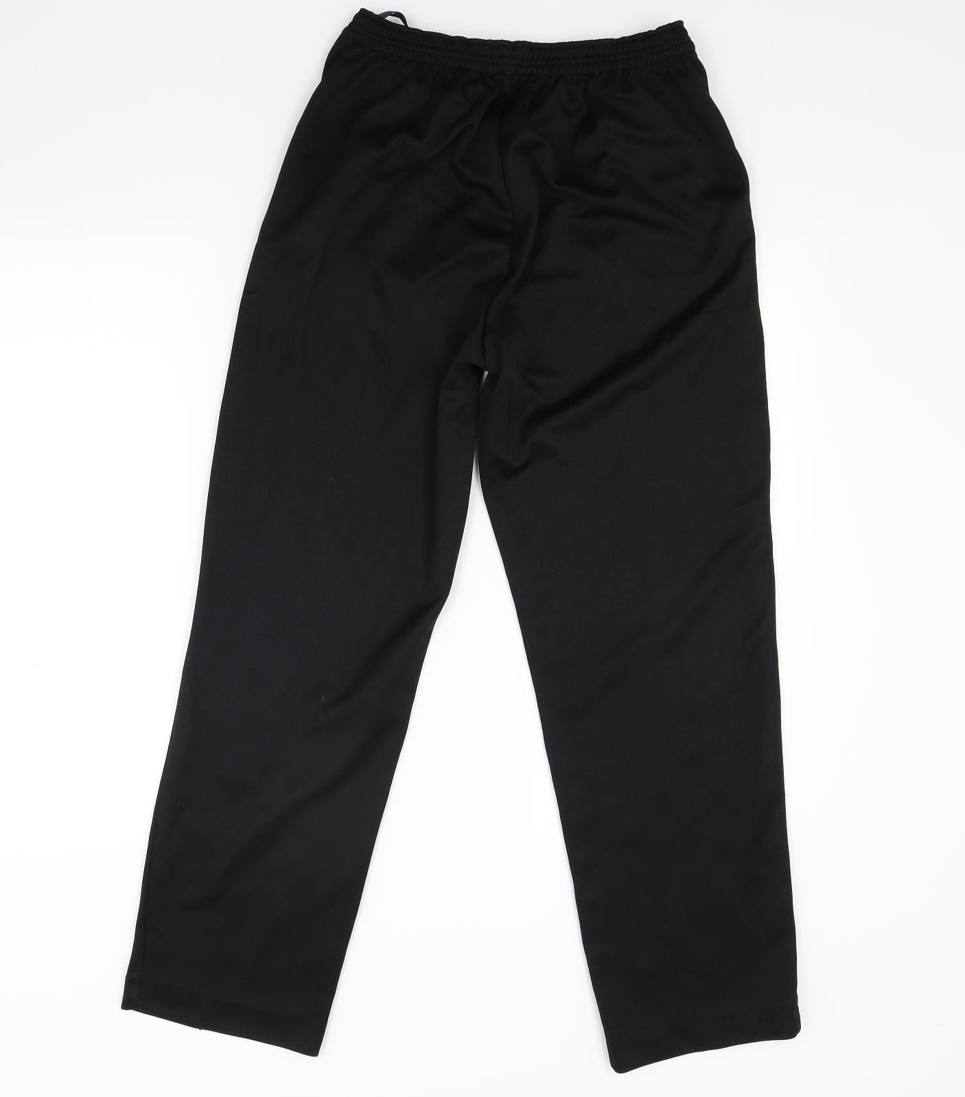 Womens UK Size 10 BM Regular Fit  Black Trousers