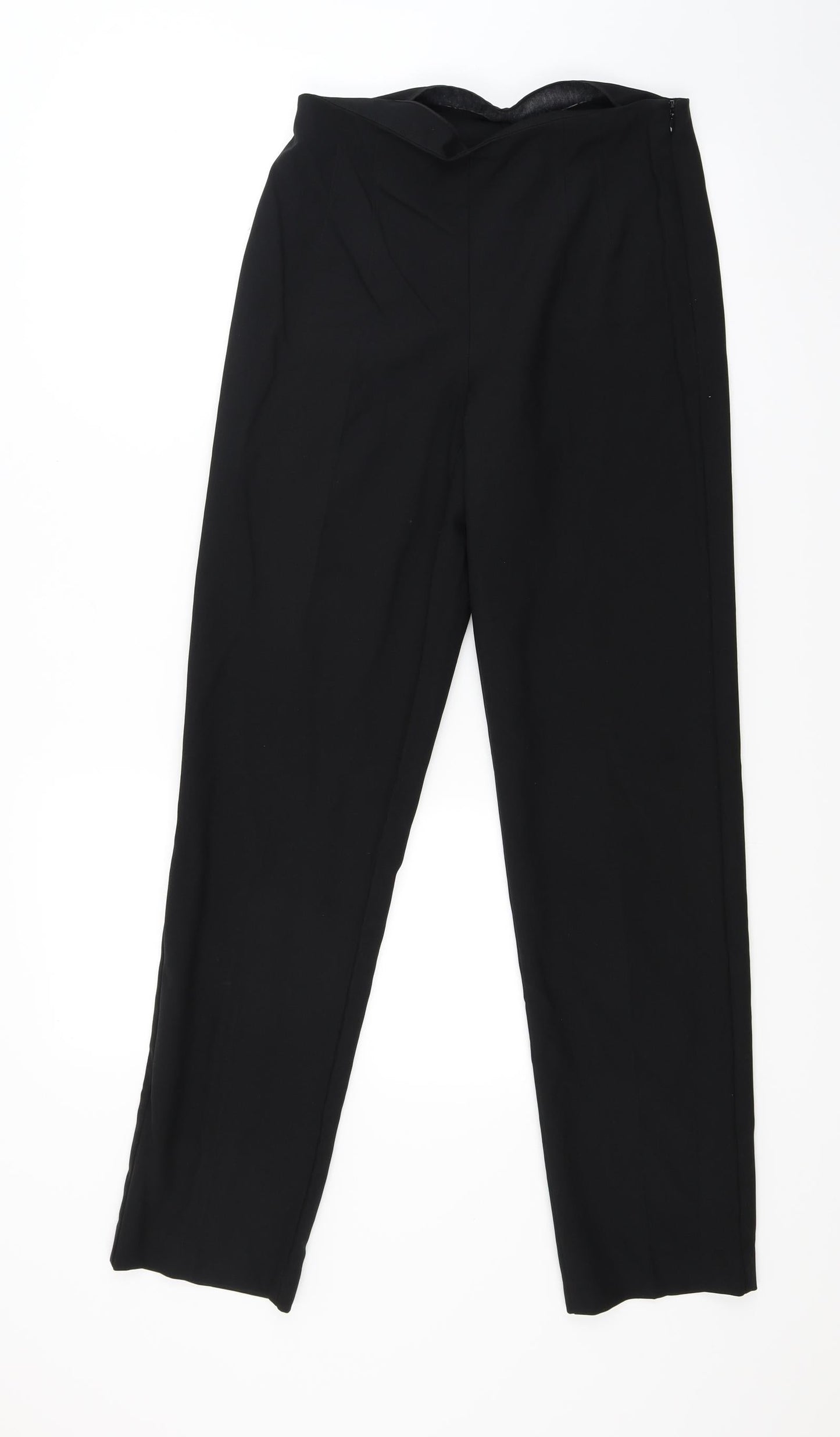 Marks and Spencer Womens Black   Trousers  Size 8 L27 in