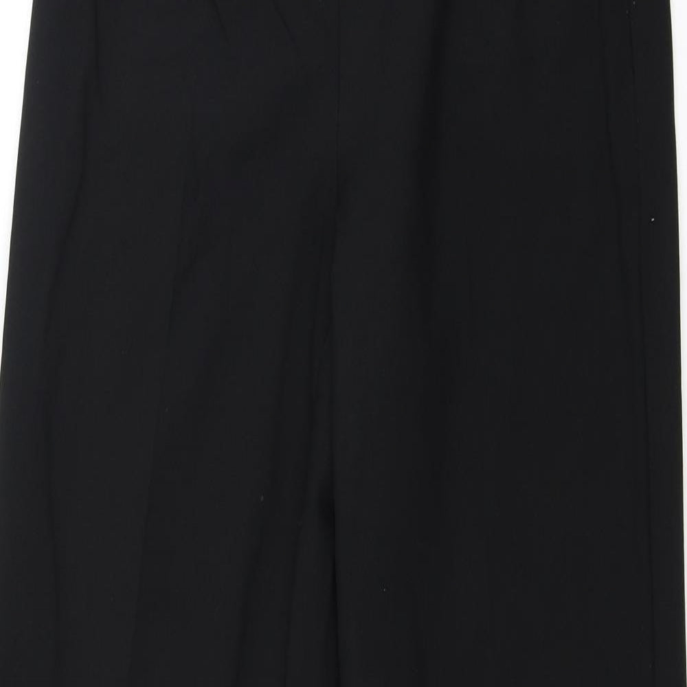 Marks and Spencer Womens Black   Trousers  Size 8 L27 in
