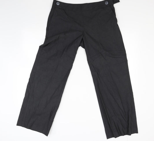 Womens UK Size 14 NEXT Regular Fit  Grey Trousers