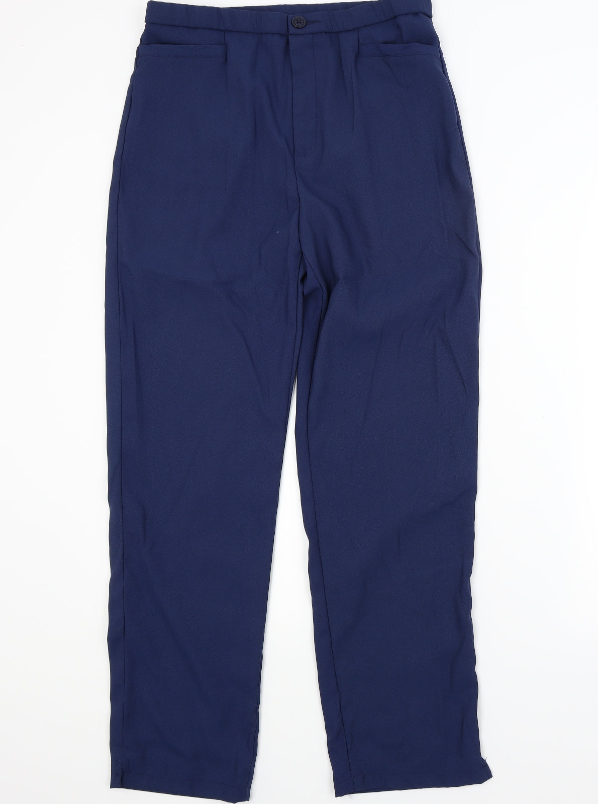 Peace Womens Blue   Trousers  Size 14 L28 in