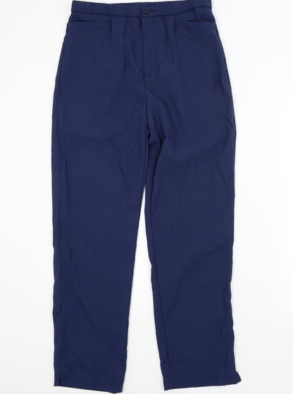 Peace Womens Blue   Trousers  Size 14 L28 in