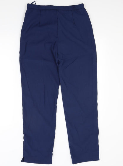 Peace Womens Blue   Trousers  Size 14 L28 in