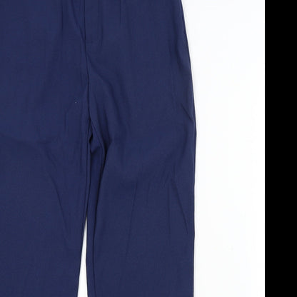Peace Womens Blue   Trousers  Size 14 L28 in